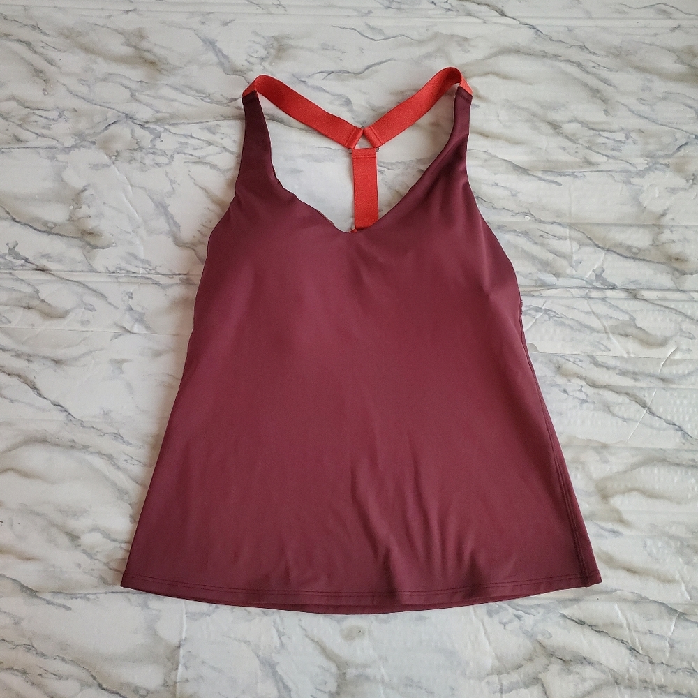 Athleta Racerback Workout Tank S - Picture 2 of 6